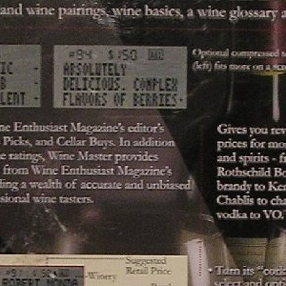 WINE MASTER Pocket Expert Excalibur Enthusiast Electronic Talks Special Edition - Picture 4 of 4
